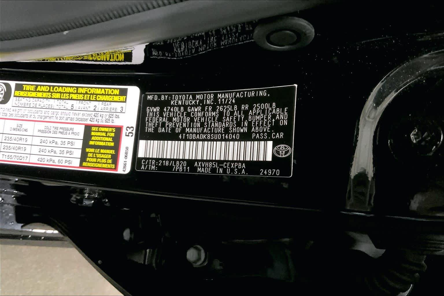 Certified 2025 Toyota Camry XSE w/ Premium Package AWD/4WD image 37
