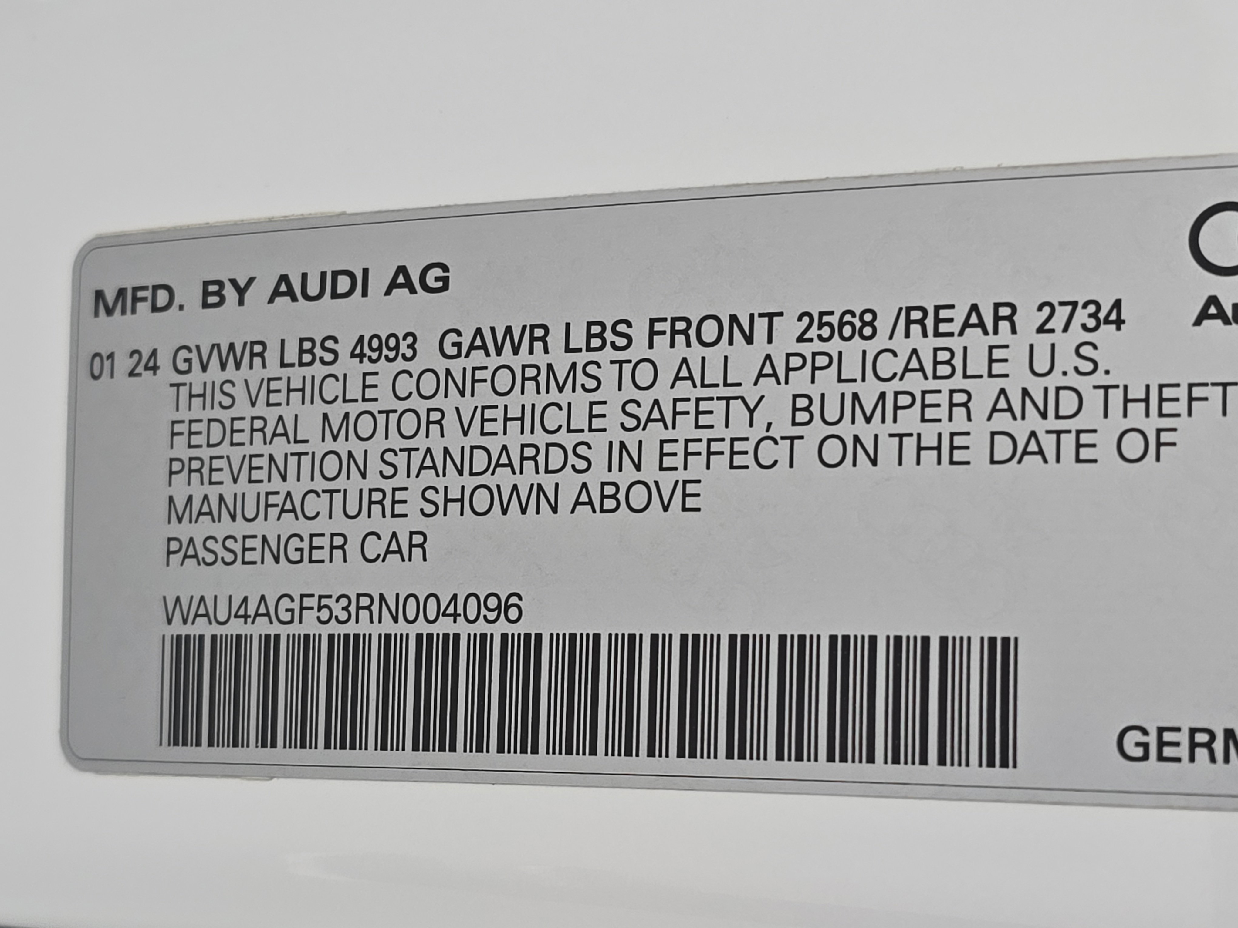 Used 2024 Audi A5 2.0T Premium Plus AWD/4WD image 32