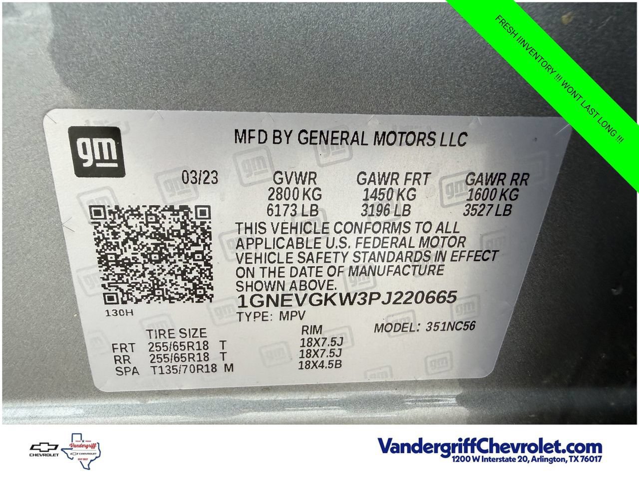 Used 2023 Chevrolet Traverse LT AWD/4WD image 33