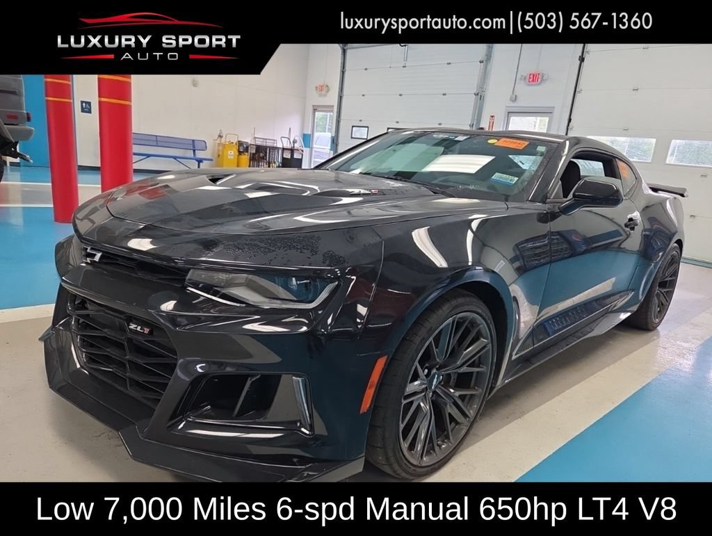 Used 2017 Chevrolet Camaro ZL1 RWD image 1