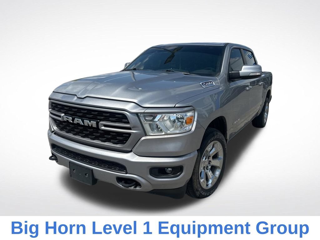 Used 2022 RAM 1500 Big Horn w/ Trailer Tow Group AWD/4WD image 2