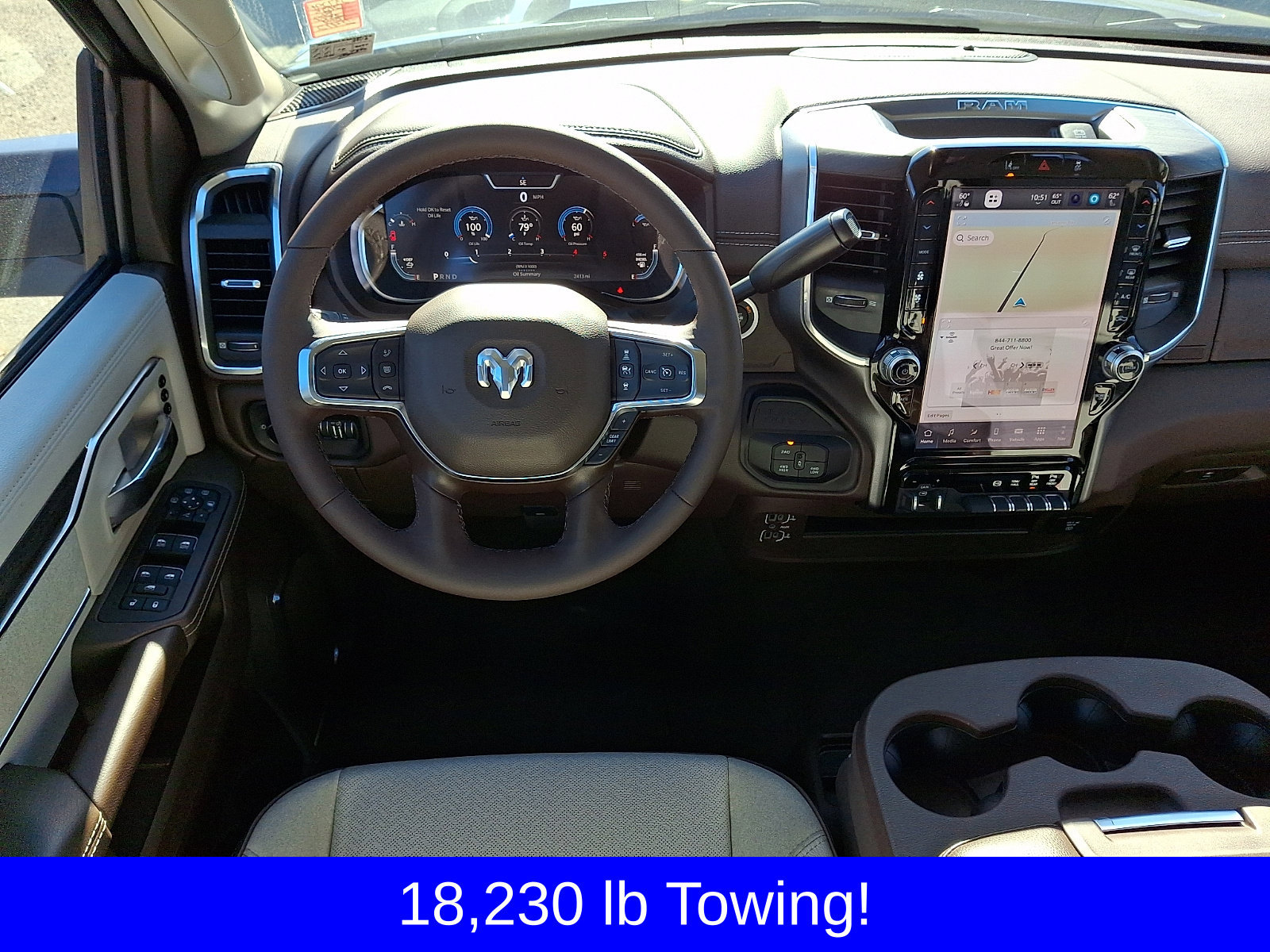 Used 2025 RAM 2500 Laramie w/ Safety Group AWD/4WD image 13