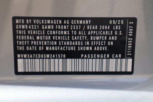 New 2025 Volkswagen GTI SE image 27