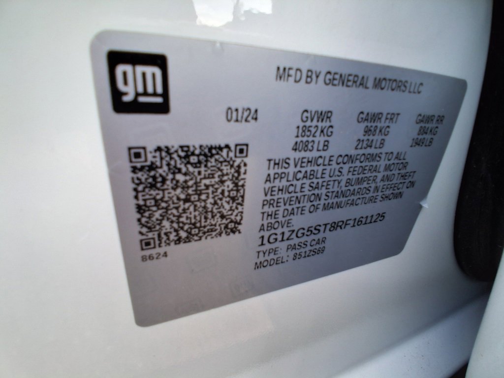 Used 2024 Chevrolet Malibu RS w/ LPO, Floor Liner Package image 15