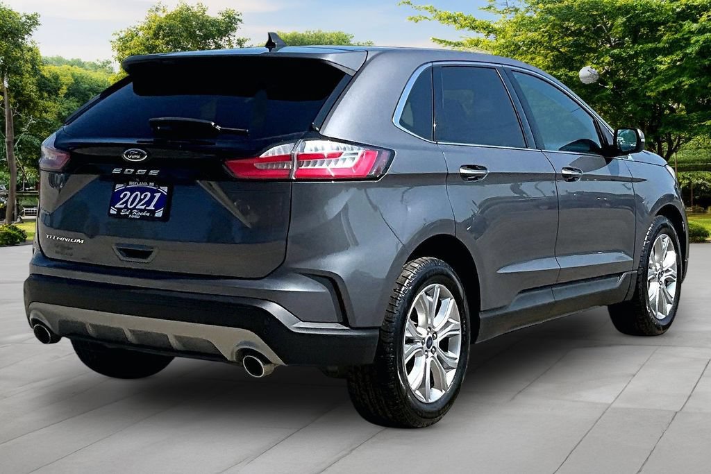 Used 2021 Ford Edge Titanium w/ Cargo Accessory Package FWD image 13