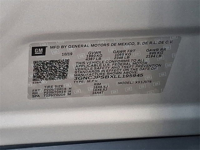 Used 2020 Chevrolet Trax LT w/ LT Convenience Package image 26