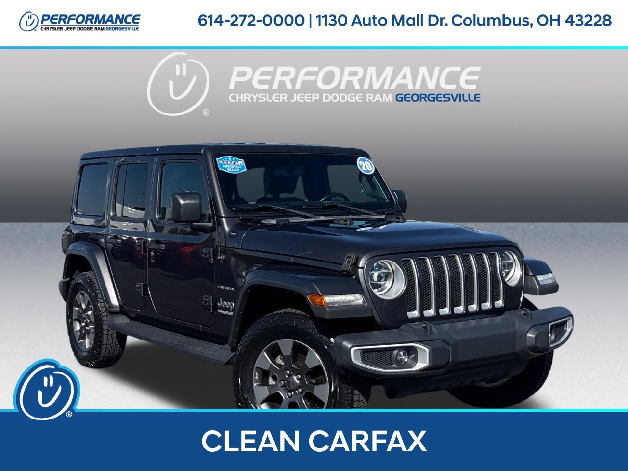 Used 2020 Jeep Wrangler Unlimited Sahara