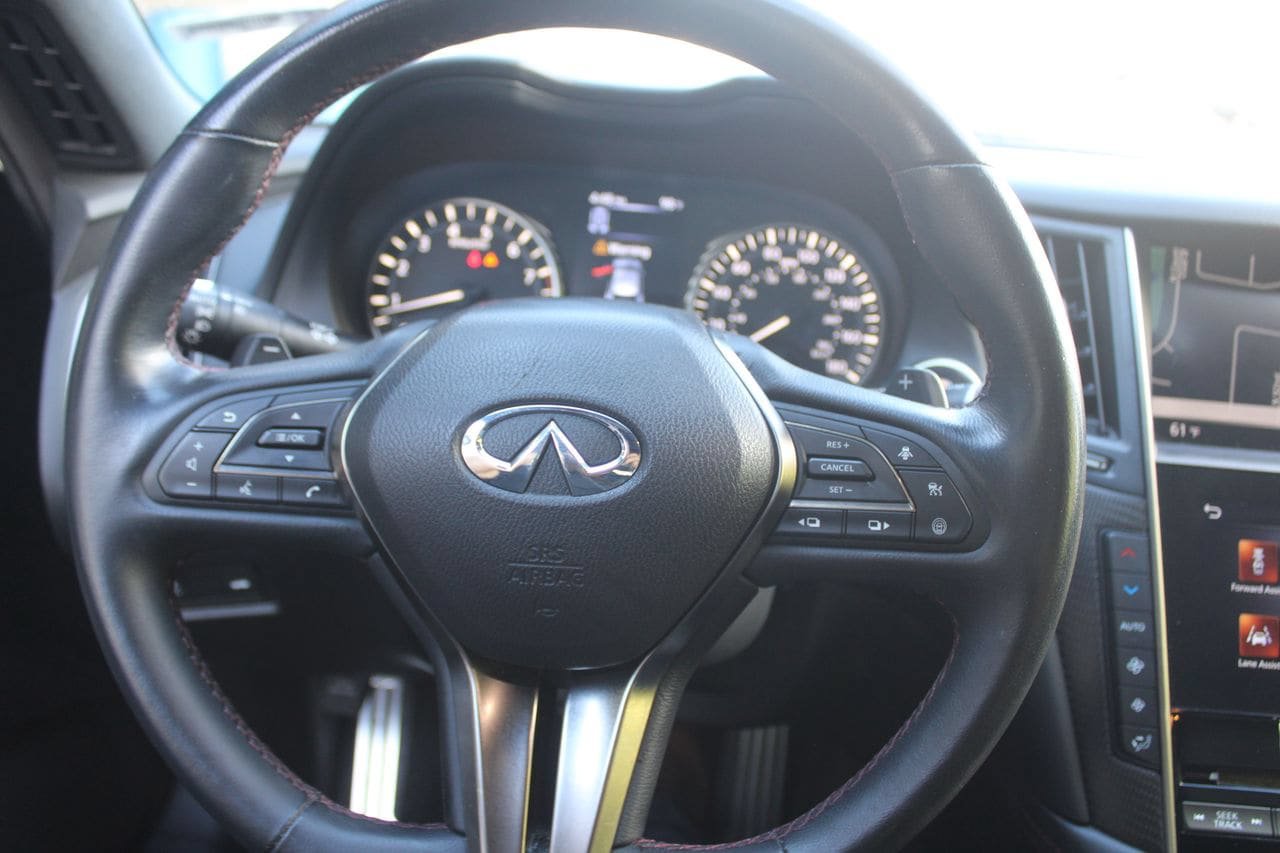 Used 2021 INFINITI Q50 Red Sport 400 w/ Proactive Package AWD/4WD image 25