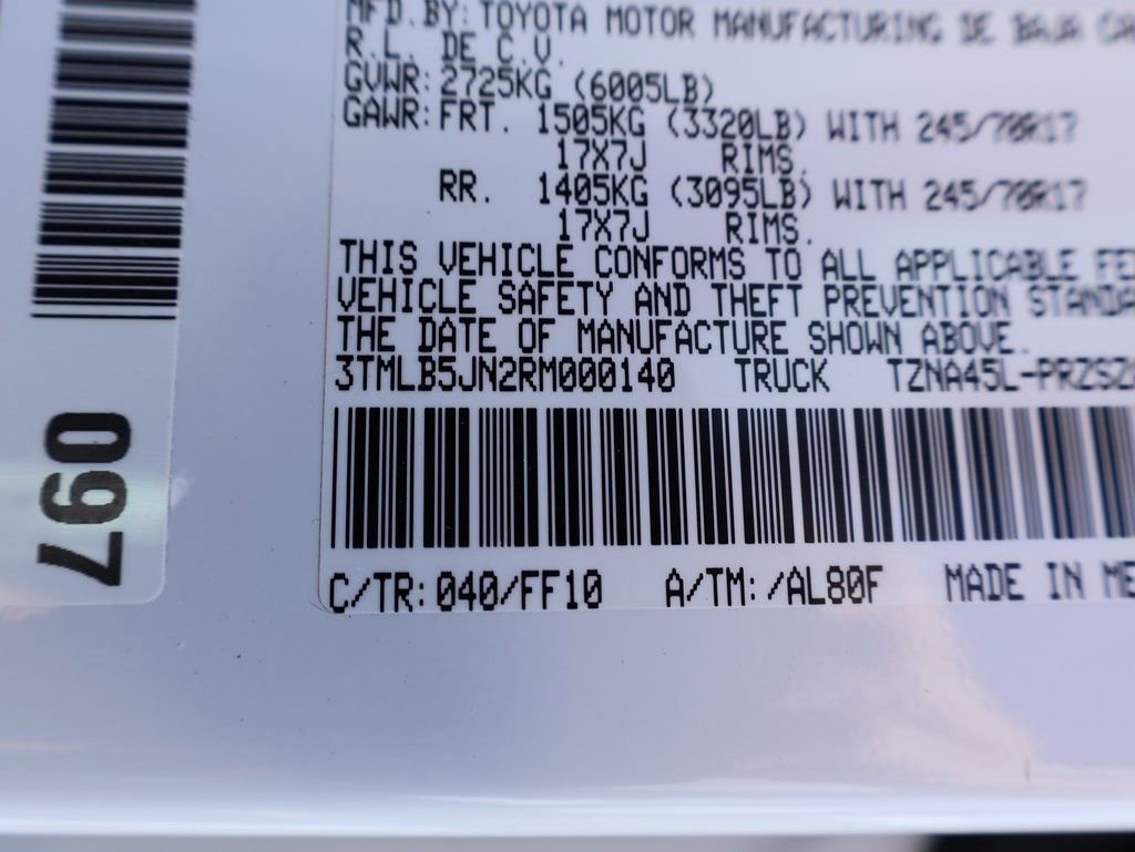 Used 2024 Toyota Tacoma SR5 image 41