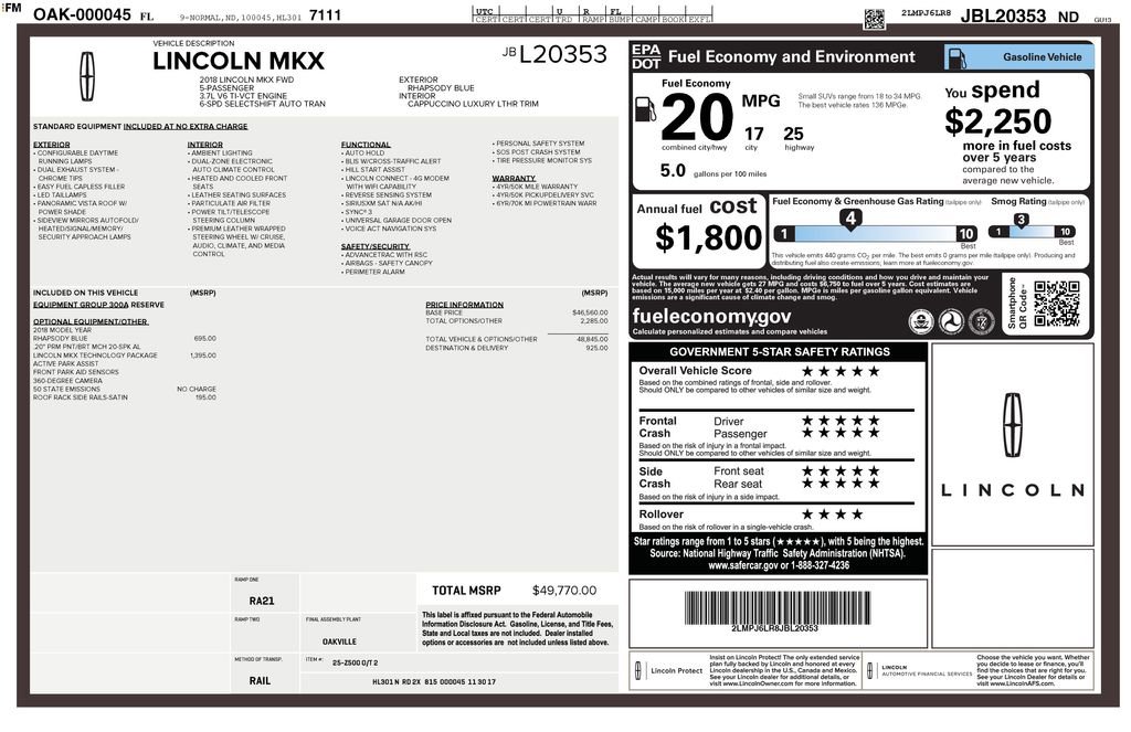 Used 2018 Lincoln MKX Reserve image 6