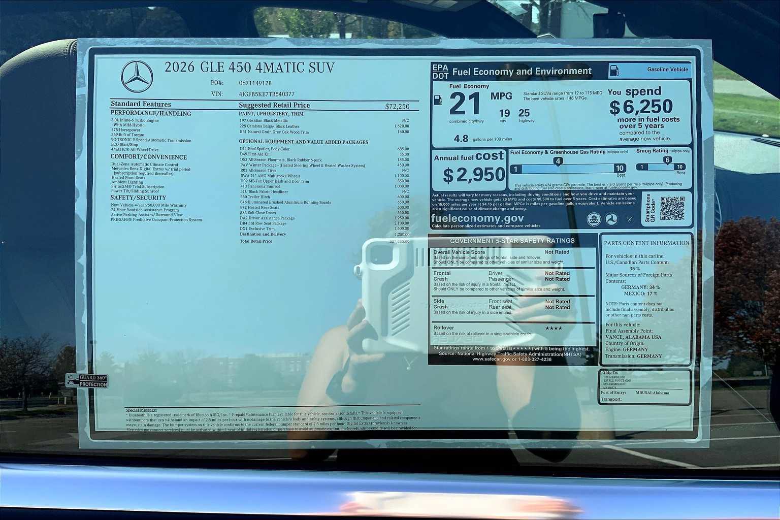 New 2026 Mercedes-Benz GLE 450 4MATIC image 26
