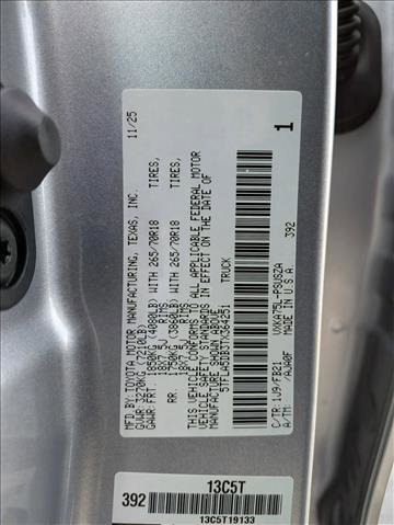 Certified 2026 Toyota Tundra SR5 image 23