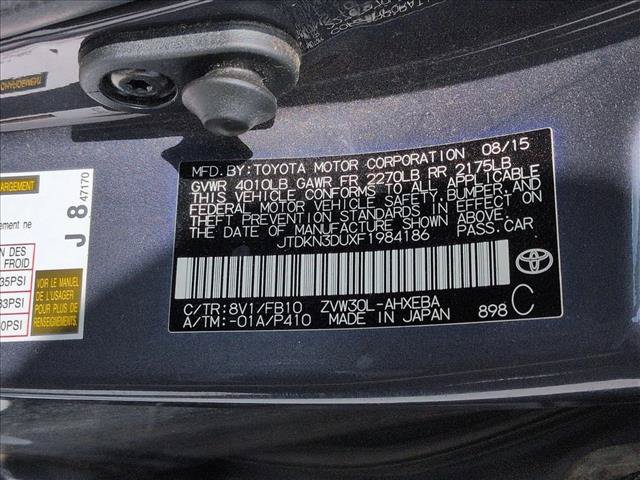 Used 2015 Toyota Prius Two FWD image 15