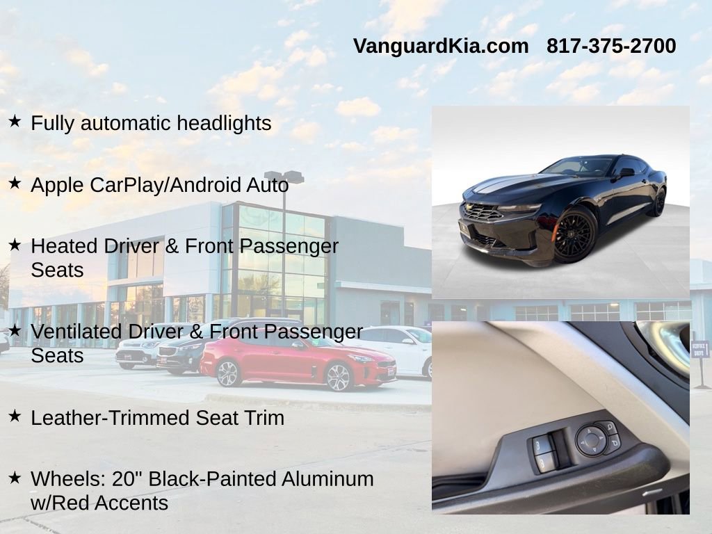 Used 2020 Chevrolet Camaro LT w/ Technology Package image 12