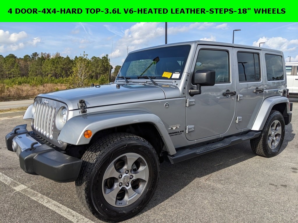 Used 2017 Jeep Wrangler Unlimited Sahara w/ Connectivity Group