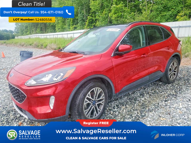 Used 2020 Ford Escape SEL FWD image 1