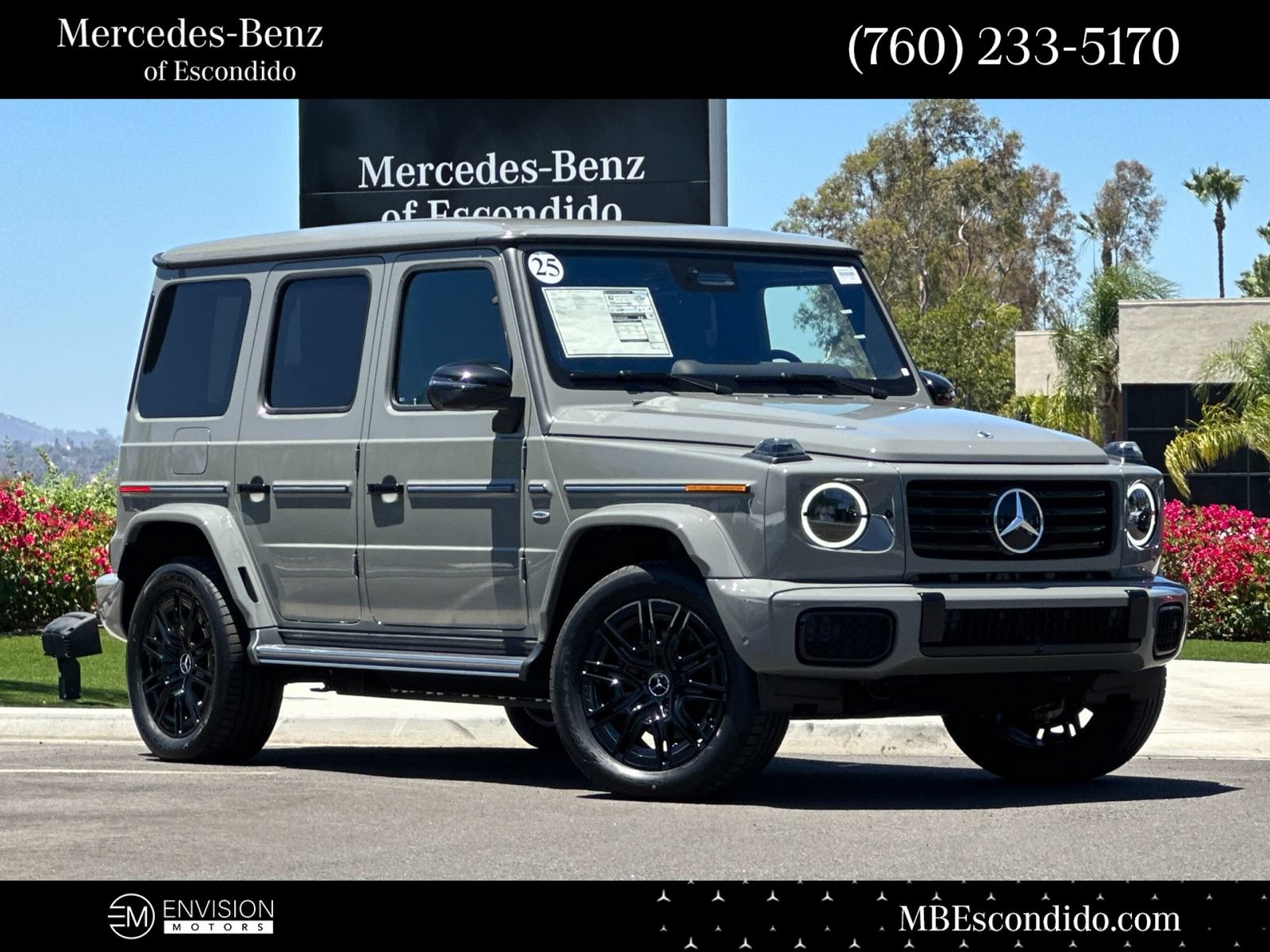 New 2025 Mercedes-Benz G 580 w/ EQ Technology