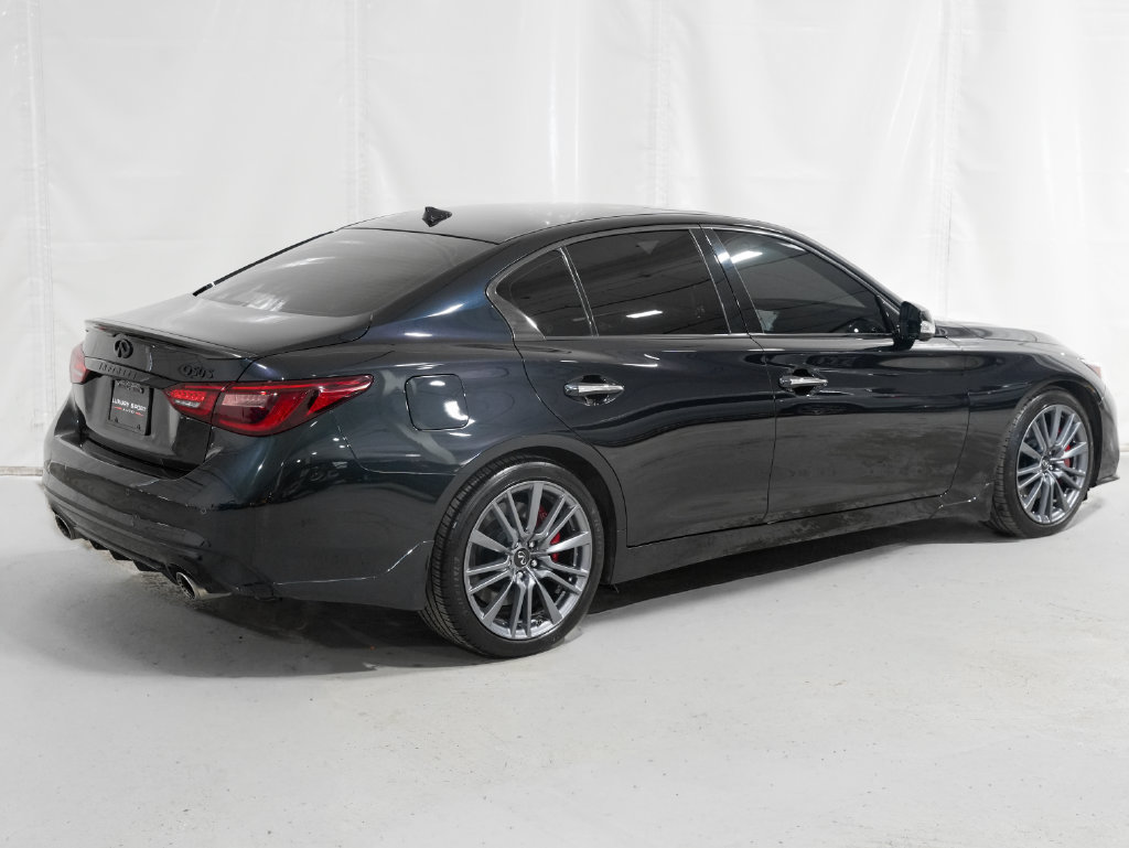 Used 2023 INFINITI Q50 Red Sport 400 w/ Black Opal Edition RWD image 6