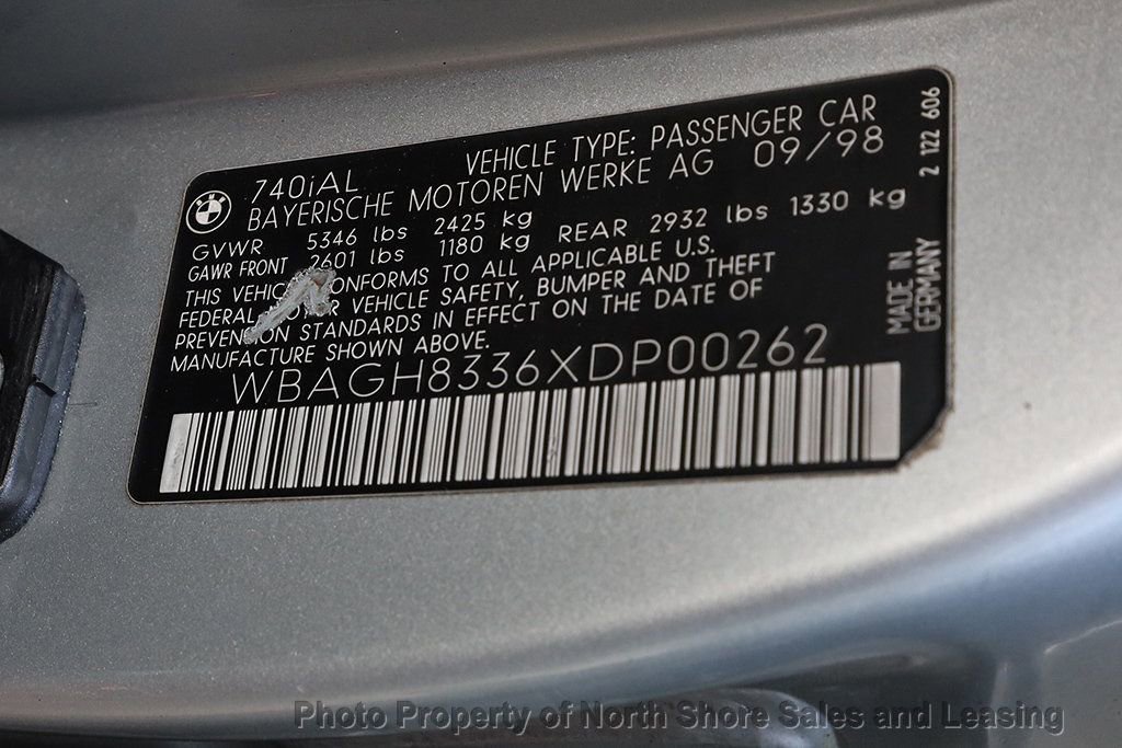Used 1999 BMW 740iL RWD image 67