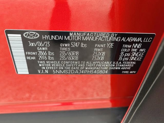 Used 2023 Hyundai Santa Fe SEL AWD/4WD image 32