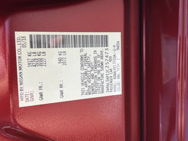 Used 2018 Nissan Altima 2.5 SR w/ SR Special Edition FWD image 32