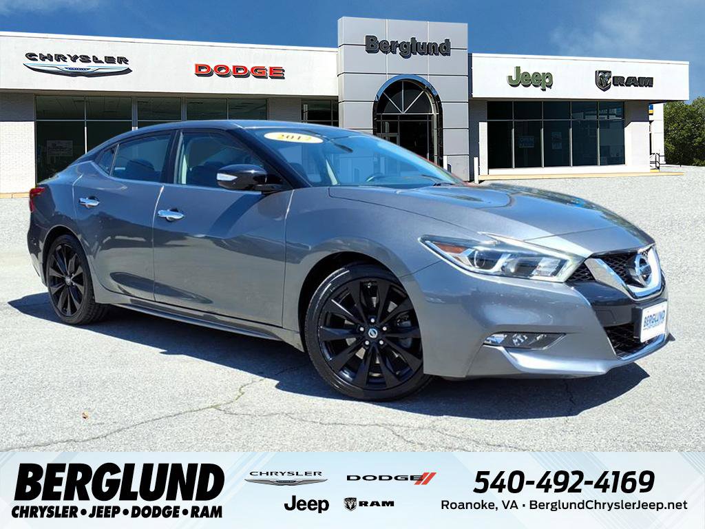 Used 2017 Nissan Maxima SR w/ Midnight Edition FWD image 1