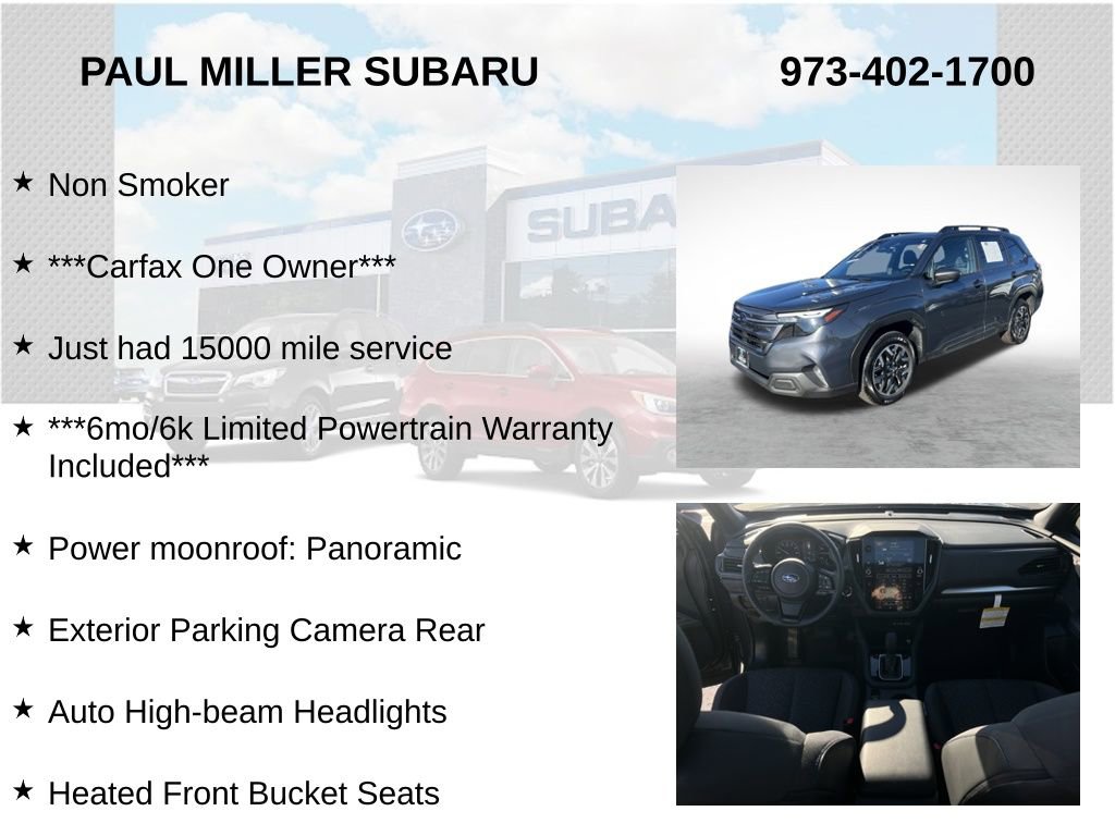 Used 2025 Subaru Forester Premium image 8