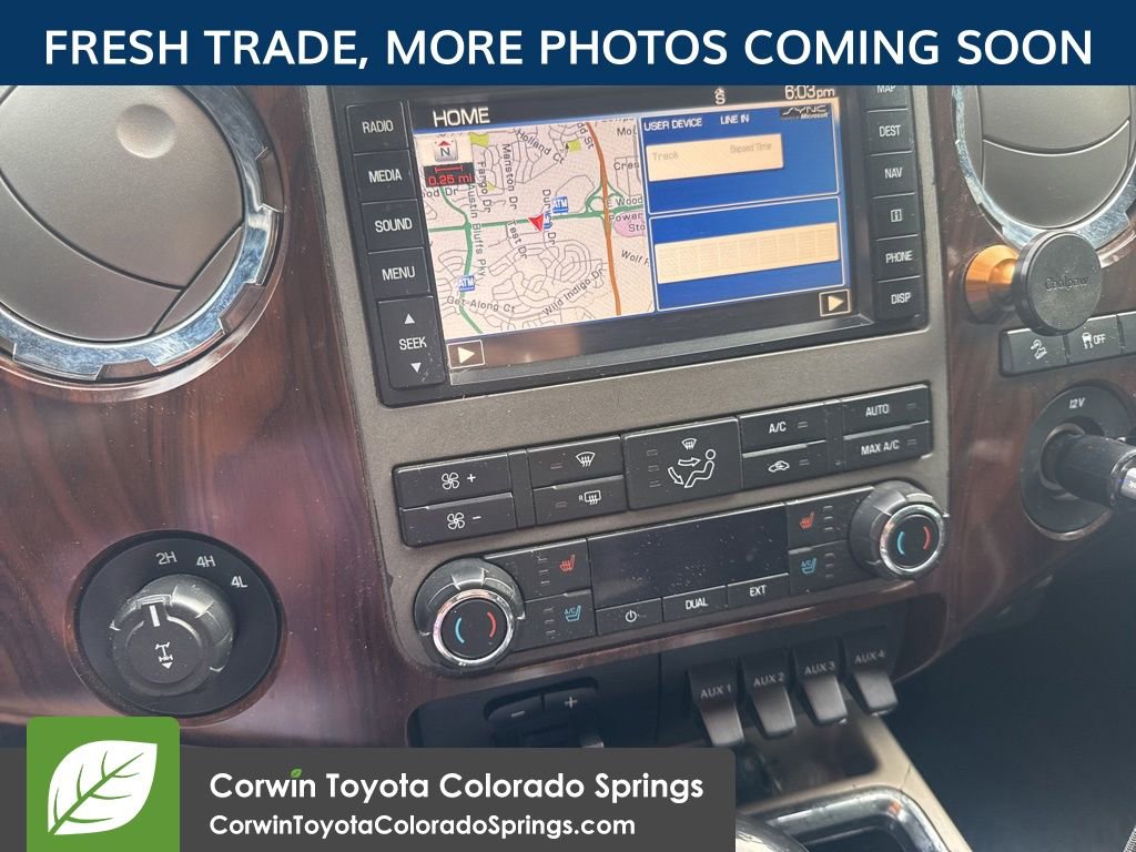 Used 2012 Ford F250 Lariat w/ Lariat Interior Pkg AWD/4WD image 12