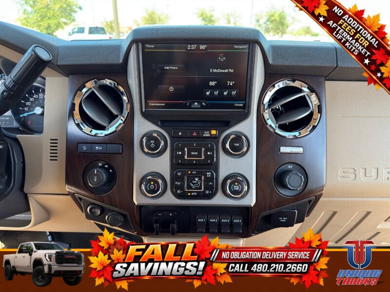 Used 2015 Ford F250 Lariat w/ Chrome Package AWD/4WD image 27