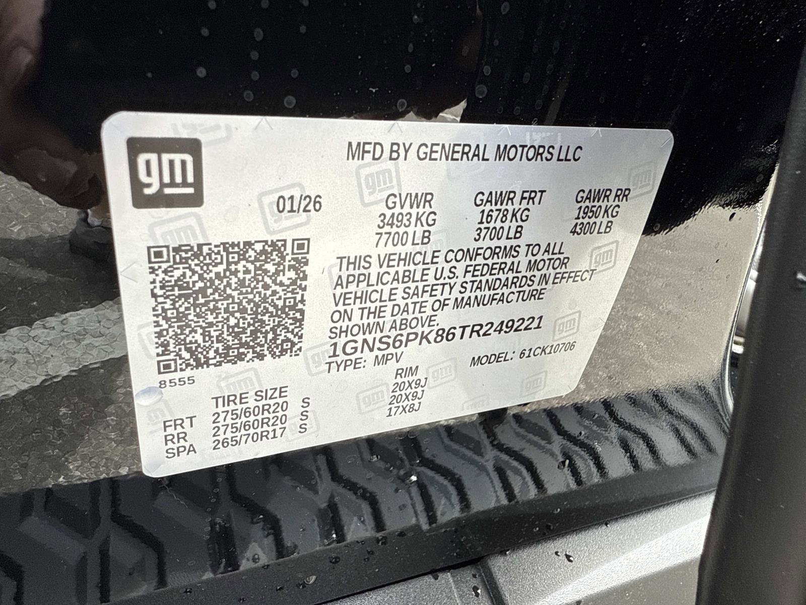 New 2026 Chevrolet Tahoe Z71 w/ Comfort Package image 38