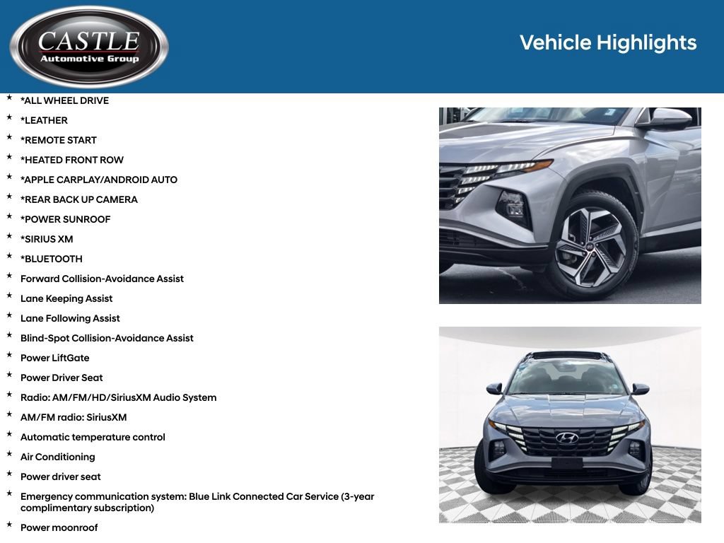 Used 2022 Hyundai Tucson SEL AWD/4WD image 3