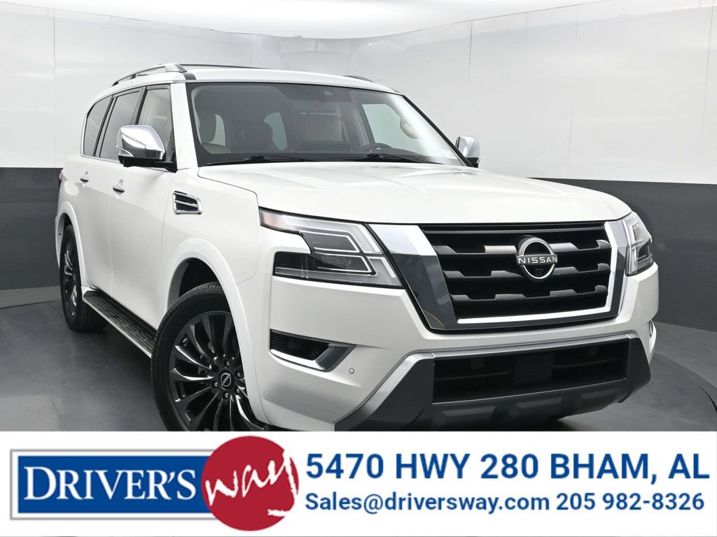Used 2023 Nissan Armada Platinum w/ Captain's Chairs Package