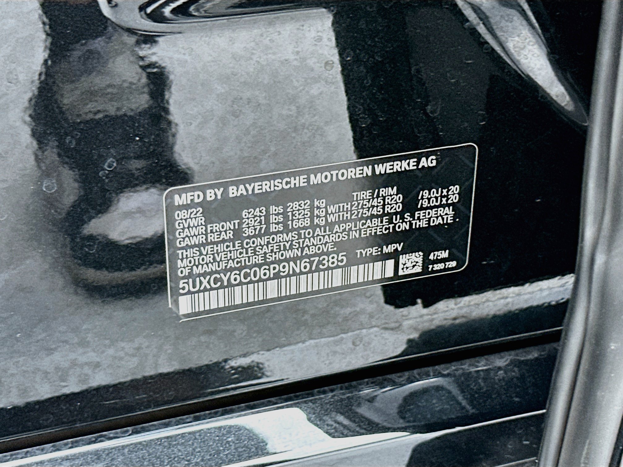 Used 2023 BMW X6 xDrive40i w/ M Sport Package AWD/4WD image 35