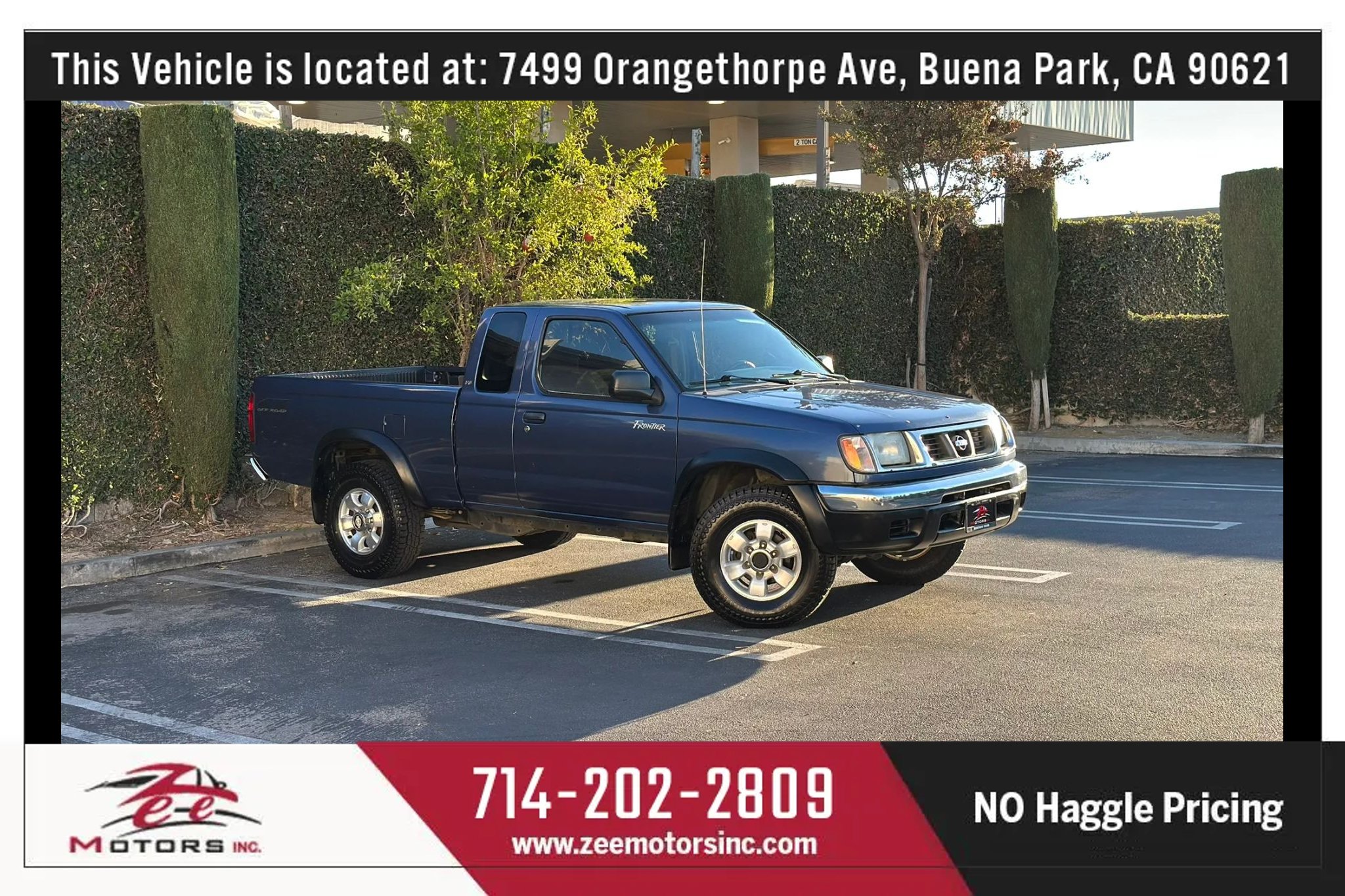 Used 2000 Nissan Frontier XE AWD/4WD image 2
