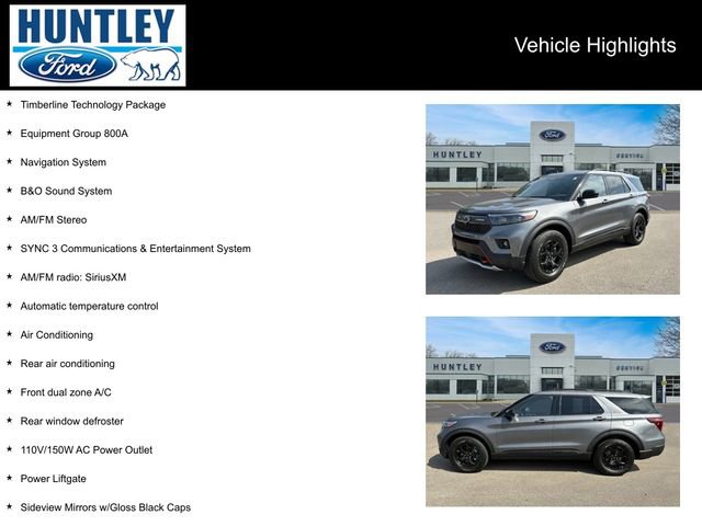 Used 2023 Ford Explorer Timberline w/ Timberline Technology Package image 2