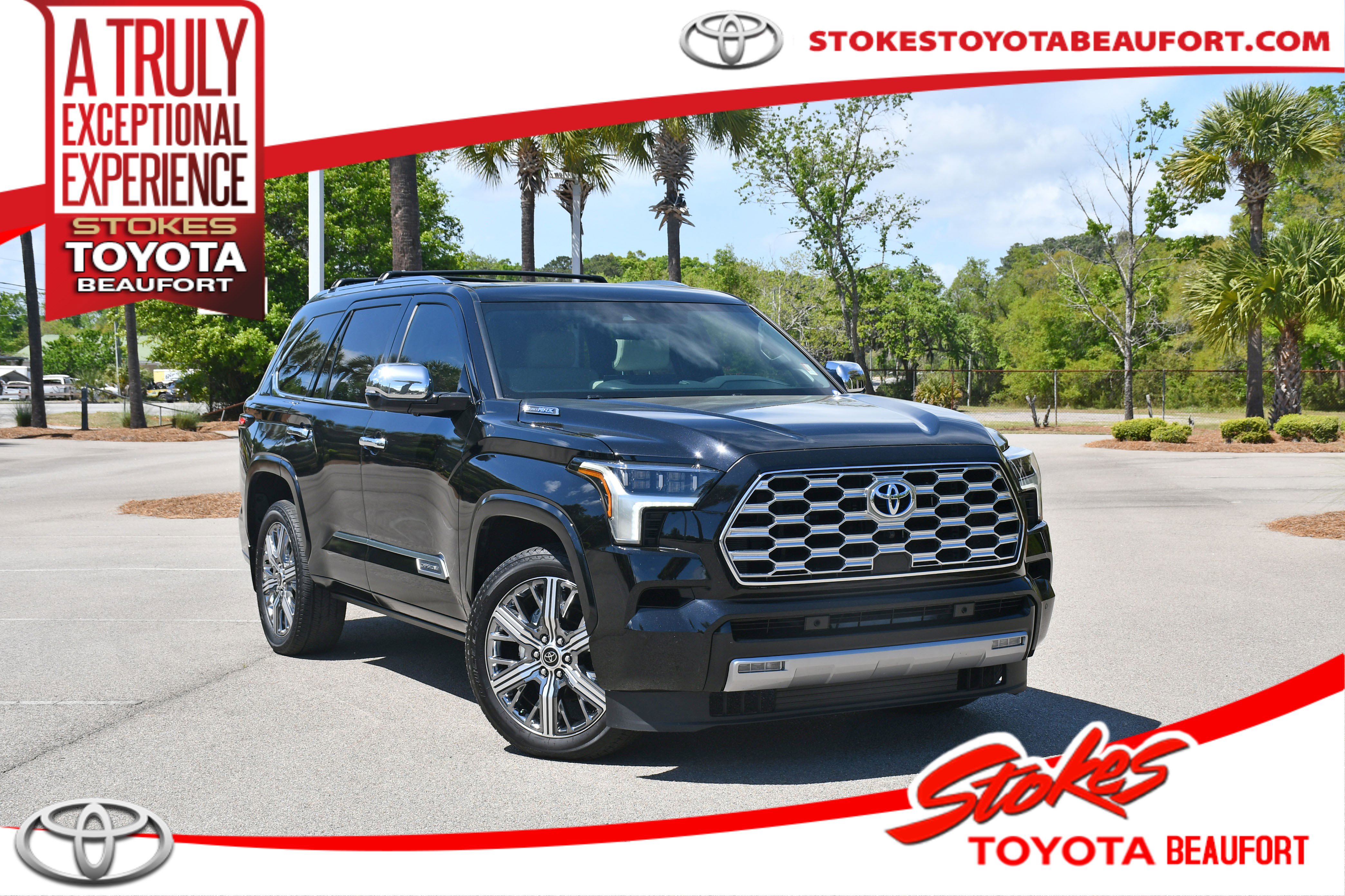 Certified 2024 Toyota Sequoia Capstone AWD/4WD image 1