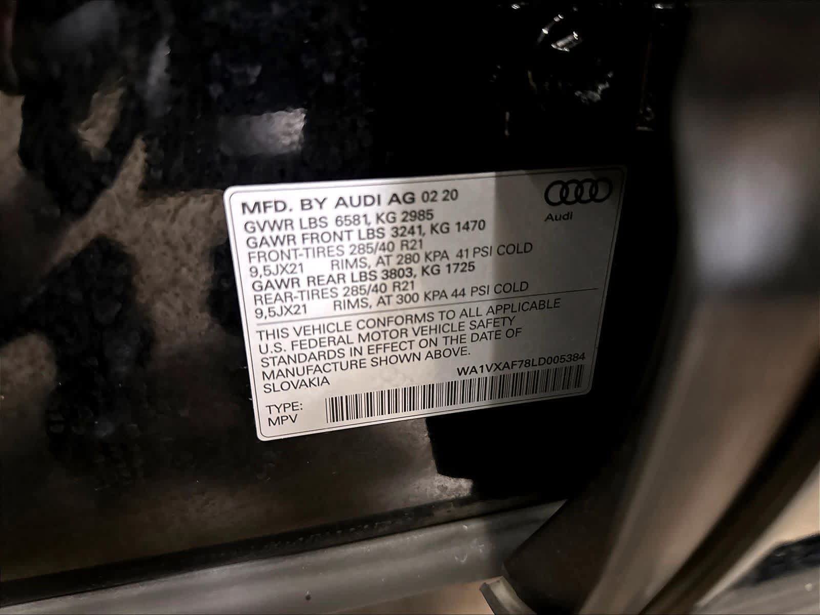 Used 2020 Audi Q7 3.0T Prestige w/ Prestige Package AWD/4WD image 37