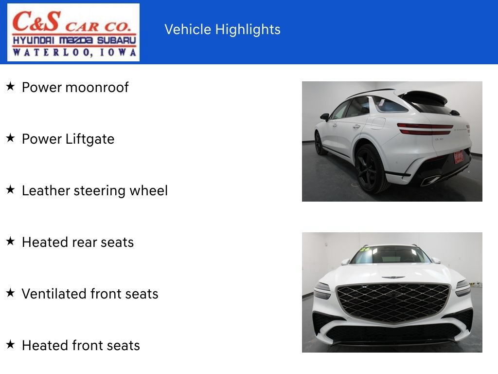 New 2026 Genesis GV70 3.5T Sport Prestige AWD/4WD image 7