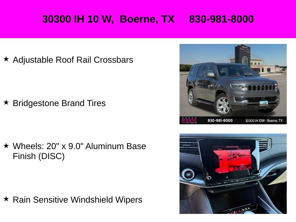 Used 2022 Jeep Wagoneer Series I w/ Convenience Group I RWD image 38