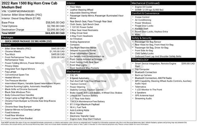 Used 2022 RAM 1500 Big Horn AWD/4WD image 29