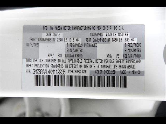 Used 2019 MAZDA MAZDA3 Sedan w/ Select Package image 20