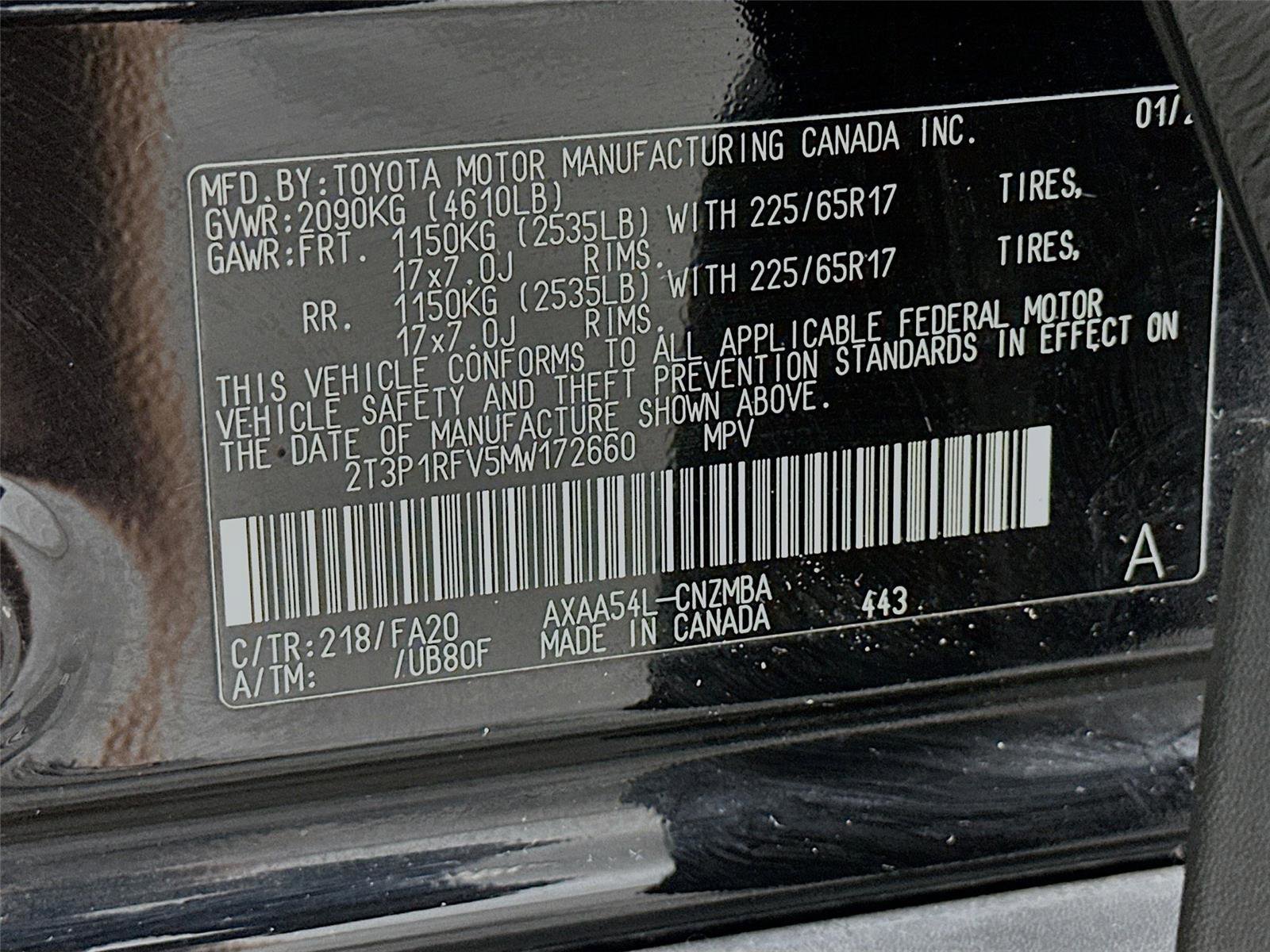Used 2021 Toyota RAV4 XLE AWD/4WD image 21