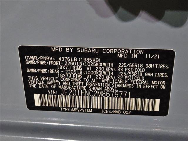 Used 2021 Subaru Crosstrek 2.5i Limited w/ Moonroof Package 2 image 24