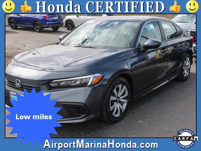 Certified 2022 Honda Civic LX image 3