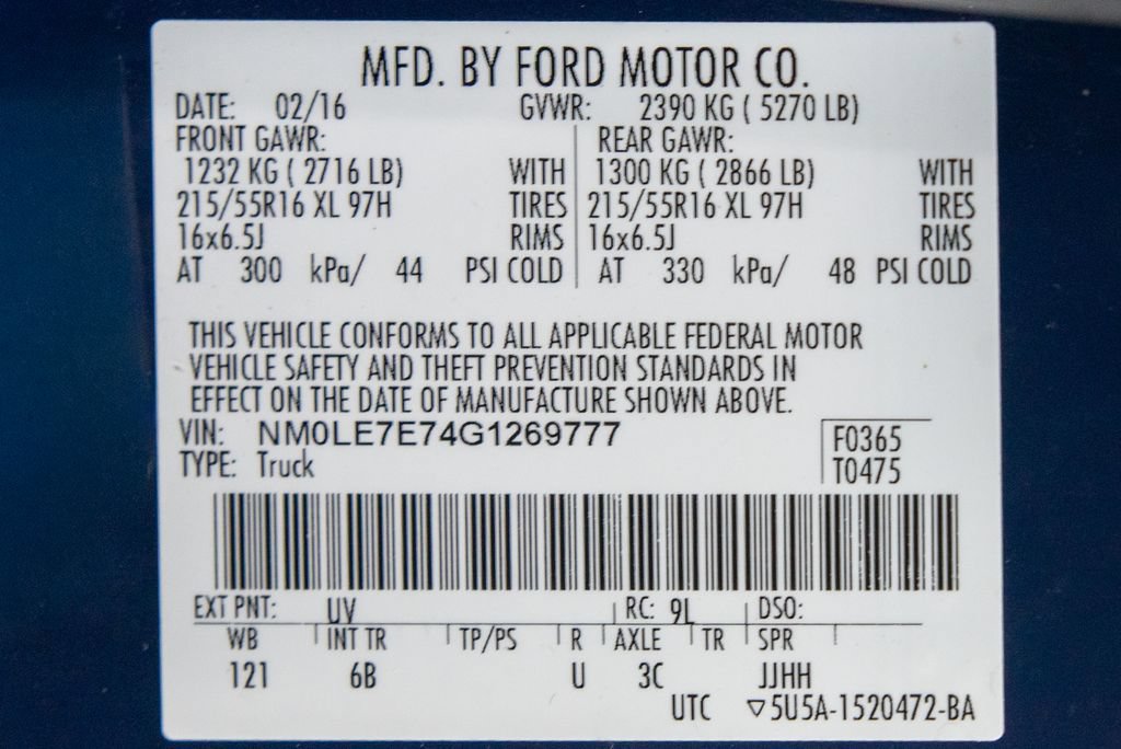 Used 2016 Ford Transit Connect XL FWD image 21
