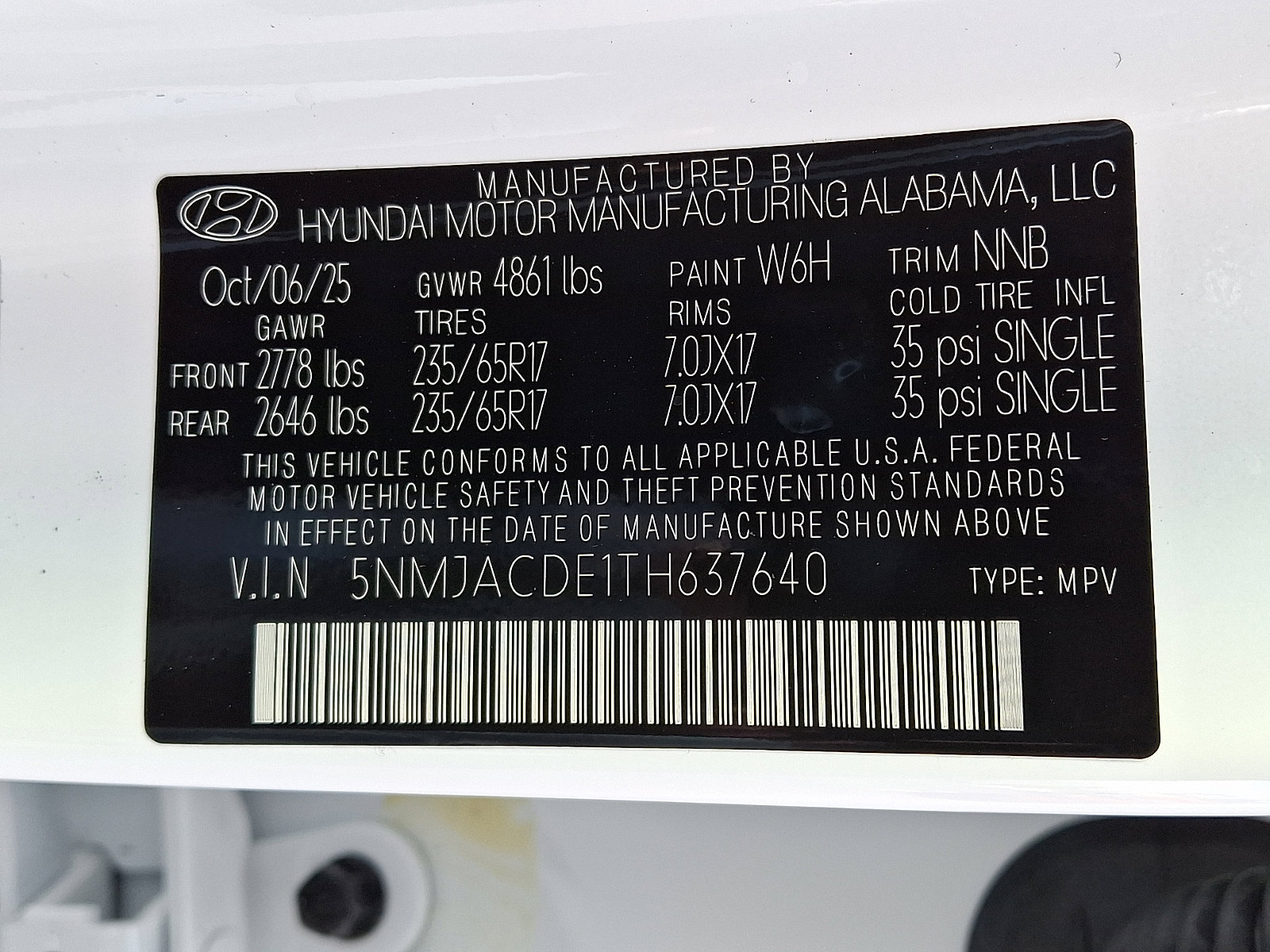 New 2026 Hyundai Tucson SE image 10