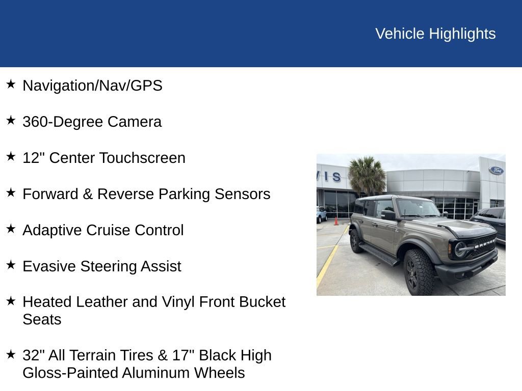 Used 2025 Ford Bronco Outer Banks AWD/4WD image 11