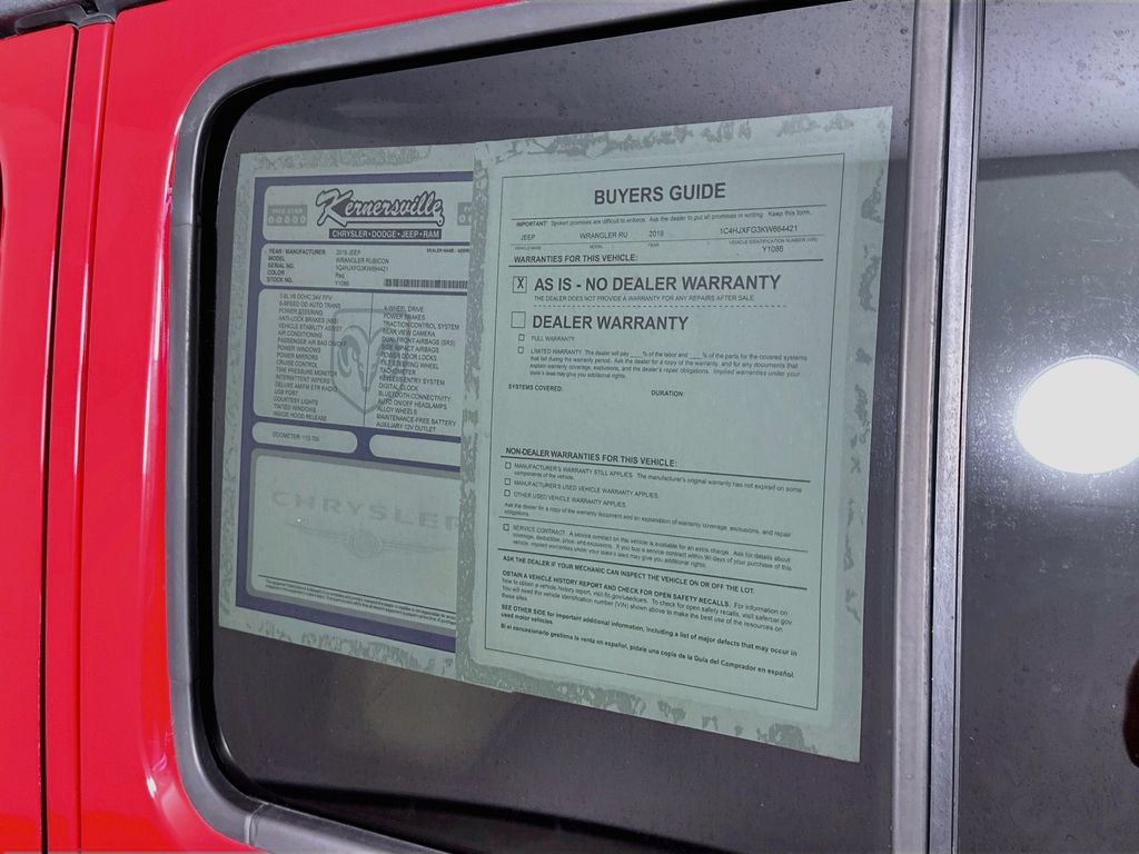 Used 2019 Jeep Wrangler Unlimited Rubicon AWD/4WD image 37