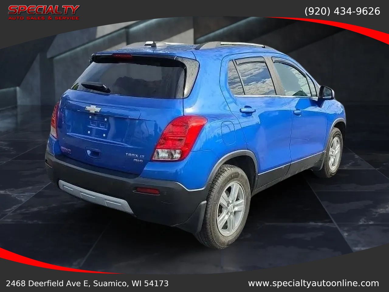 Used 2016 Chevrolet Trax LT w/ LT Convenience Package AWD/4WD image 7