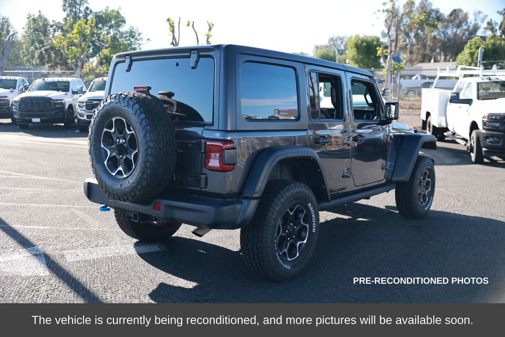 Used 2021 Jeep Wrangler Unlimited Rubicon 4xe w/ Steel Bumper Group image 5